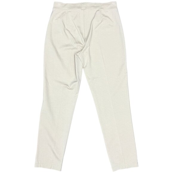 EUC Women's EILEEN FISHER Washable Flex Pull-On Ponte Pant Tan | Size M - Picture 4 of 7